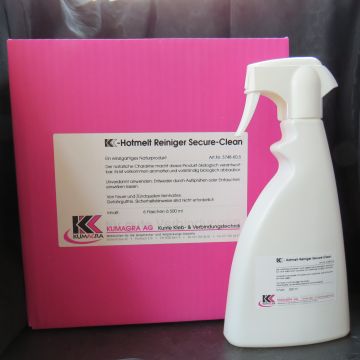 KK-Hotmelt Reiniger Secure-Clean, Sprayflasche à 500 ml