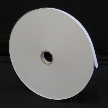 Heisssiegelband, 110 g/m2, 22 mm x 823 lfm - weiss