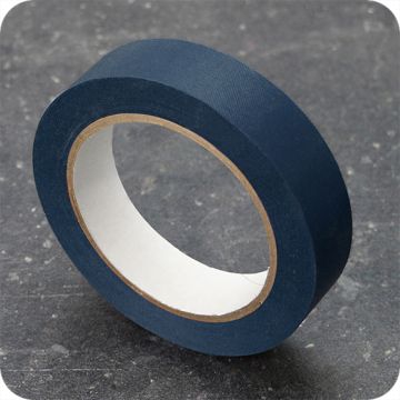 KK-Fälzelband, Spezialpapier mit Leinenstruktur, 25 mm x 50 m - blau