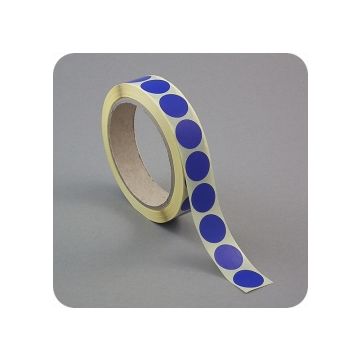 Klebepunkte einseitig permanent, 30 mm - königsblau